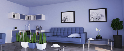 3D render of a Living Room Interior